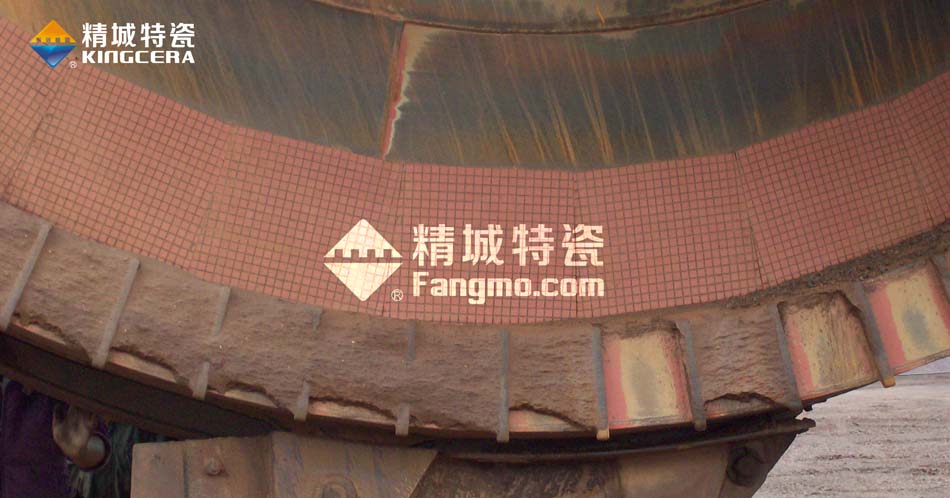 斗輪機(jī)圓盤(pán)耐磨陶瓷襯板